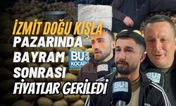 İZMİT DOĞU KIŞLA PAZARINDA BAYRAM SONRASI FİYATLAR GERİLEDİ