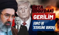 ORTA DOĞU’DAKİ GERİLİM EURO VE STERLİNE VURDU
