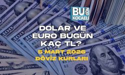 DOLAR VE EURO BUGÜN KAÇ TL? 5 MART 2026 DÖVİZ KURLARI
