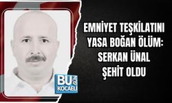 EMNİYET TEŞKİLATINI YASA BOĞAN ÖLÜM: SERKAN ÜNAL ŞEHİT OLDU