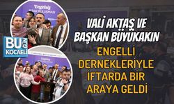 VALİ AKTAŞ VE BAŞKAN BÜYÜKAKIN ENGELLİ DERNEKLERİYLE İFTARDA BİR ARAYA GELDİ