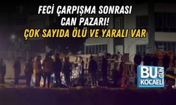FECİ ÇARPIŞMA SONRASI CAN PAZARI! ÇOK SAYIDA ÖLÜ VE YARALI VAR
