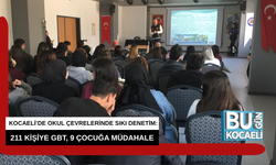 KOCAELİ’DE OKUL ÇEVRELERİNDE SIKI DENETİM: 211 KİŞİYE GBT, 9 ÇOCUĞA MÜDAHALE