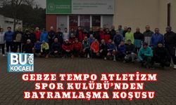 GEBZE TEMPO ATLETİZM SPOR KULÜBÜ’NDEN BAYRAMLAŞMA KOŞUSU