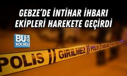 GEBZE’DE İNTİHAR İHBARI EKİPLERİ HAREKETE GEÇİRDİ