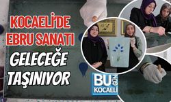 KOCAELİ’DE EBRU SANATI GELECEĞE TAŞINIYOR