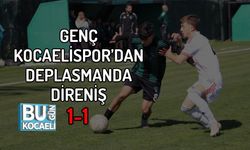 GENÇ KOCAELİSPOR’DAN DEPLASMANDA DİRENİŞ 1-1