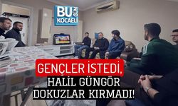 GENÇLER İSTEDİ, HALİL GÜNGÖR DOKUZLAR KIRMADI!