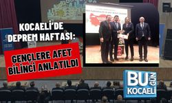 KOCAELİ’DE DEPREM HAFTASI: GENÇLERE AFET BİLİNCİ ANLATILDI