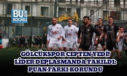 GÖLCÜKSPOR CEPTEN YEDİ! LİDER DEPLASMANDA TAKILDI: PUAN FARKI KORUNDU