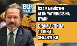 İSLAM MEMİŞ’TEN ALTIN YATIRIMCISINA UYARI: GRAM ALTINDA 10 BİN TL SENARYOSU