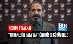MECNUN OTYAKMAZ: “HAKEMLERİN HATA YAPTIĞINI BİZ DE GÖRÜYORUZ”