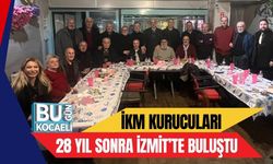İKM KURUCULARI 28 YIL SONRA İZMİT’TE BULUŞTU