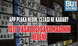 APP PLAKA NEDİR, CEZASI NE KADAR? İŞTE YASA DIŞI SAYILMASININ NEDENİ