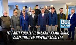 İYİ PARTİ KOCAELİ İL BAŞKANI KAMİL ŞİRİN, GİRESUNLULAR HEYETİNİ AĞIRLADI