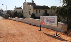 TÜYSÜZLER MAHALLESİ FATİH CADDESİ’NDE İSTİNAT DUVARI TAMAMLANDI