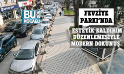 FEVZİYE PARKI’NDA ESTETİK KALDIRIM DÜZENLEMESİYLE MODERN DOKUNUŞ