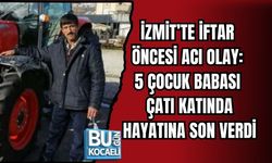 İZMİT’TE İFTAR ÖNCESİ ACI OLAY: 5 ÇOCUK BABASI ÇATI KATINDA HAYATINA SON VERDİ