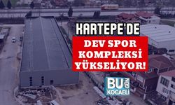 KARTEPE'DE DEV SPOR KOMPLEKSİ YÜKSELİYOR!
