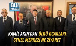 KAMİL AKIN’DAN ÜLKÜ OCAKLARI GENEL MERKEZİ’NE ZİYARET