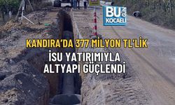 KANDIRA’DA 377 MİLYON TL’LİK İSU YATIRIMIYLA ALTYAPI GÜÇLENDİ