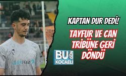 KAPTAN DUR DEDİ! TAYFUR VE CAN TRİBÜNE GERİ DÖNDÜ