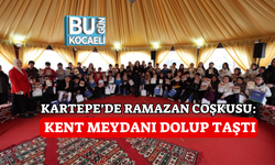 KARTEPE’DE RAMAZAN COŞKUSU: KENT MEYDANI DOLUP TAŞTI