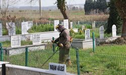 KARTEPE BELEDİYESİ MEZARLIKLARI BAYRAMA HAZIRLIYOR