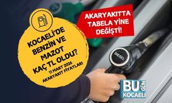 AKARYAKITTA TABELA YİNE DEĞİŞTİ! KOCAELİ'DE BENZİN VE MAZOT KAÇ TL OLDU? 11 MART 2026 AKARYAKIT FİYATLARI