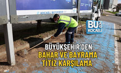 BÜYÜKŞEHİR’DEN BAHAR VE BAYRAMA TİTİZ KARŞILAMA