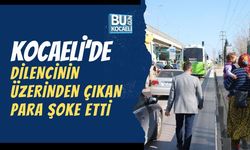 KOCAELİ’DE DİLENCİNİN ÜZERİNDEN ÇIKAN PARA ŞOKE ETTİ
