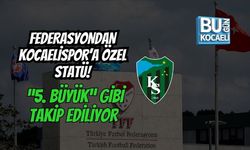 FEDERASYONDAN KOCAELİSPOR’A ÖZEL STATÜ! “5. BÜYÜK” GİBİ TAKİP EDİLİYOR