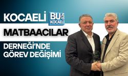 KOCAELİ MATBAACILAR DERNEĞİ’NDE GÖREV DEĞİŞİMİ