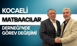 KOCAELİ MATBAACILAR DERNEĞİ’NDE GÖREV DEĞİŞİMİ