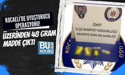 KOCAELİ’DE UYUŞTURUCU OPERASYONU! ÜZERİNDEN 48 GRAM MADDE ÇIKTI