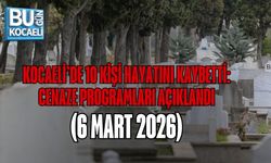 KOCAELİ’DE 10 KİŞİ HAYATINI KAYBETTİ: CENAZE PROGRAMLARI AÇIKLANDI