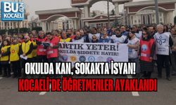 OKULDA KAN, SOKAKTA İSYAN! KOCAELİ’DE ÖĞRETMENLER AYAKLANDI