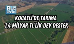 KOCAELİ’DE TARIMA 1,4 MİLYAR TL’LİK DEV DESTEK