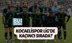 KOCAELİSPOR LİG’DE KAÇINCI SIRADA?