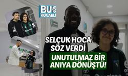 SELÇUK HOCA SÖZ VERDİ, UNUTULMAZ BİR ANIYA DÖNÜŞTÜ!