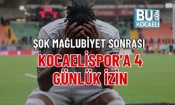 ŞOK MAĞLUBİYET SONRASI KOCAELİSPOR’A 4 GÜNLÜK İZİN