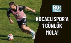 KOCAELİSPOR’A 1 GÜNLÜK MOLA!