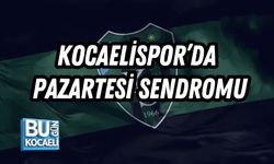 KOCAELİSPOR’DA PAZARTESİ SENDROMU