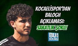 KOCAELİSPOR’DAN BALOGH AÇIKLAMASI: SAKATLIK ŞOKU!