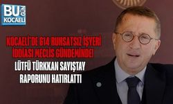 KOCAELİ’DE 614 RUHSATSIZ İŞYERİ İDDİASI MECLİS GÜNDEMİNDE! LÜTFÜ TÜRKKAN SAYIŞTAY RAPORUNU HATIRLATTI