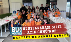 ULUSLARARASI SIFIR ATIK GÜNÜ’NDE KARTEPE’DE RENKLİ ATÖLYE