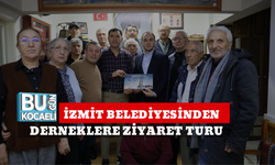 İZMİT BELEDİYESİNDEN DERNEKLERE ZİYARET TURU
