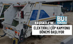 BAŞİSKELE’DE ELEKTRİKLİ ÇÖP KAMYONU DÖNEMİ BAŞLIYOR