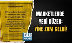 MARKETLERDE YENİ DÜZEN: YİNE ZAM GELDİ!