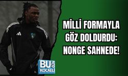 MİLLİ FORMAYLA GÖZ DOLDURDU: NONGE SAHNEDE!